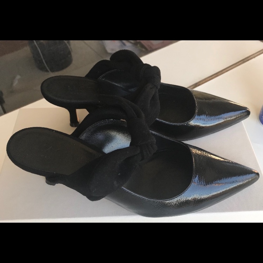 M Gemi evening shoes kitten heel mules 36.5